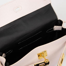 Сумка-мессенджер на клапане, длинный ремень, цвет светло-розовый - Simaland фото 3