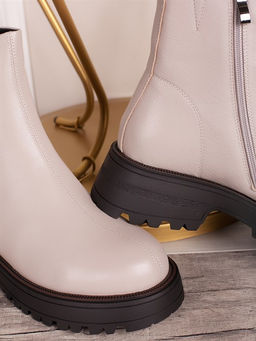 Женские ботинки комфорт зима/ Женские полусапожки на меху M3042