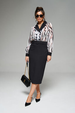 Платье Beautiful Free 6281 черный