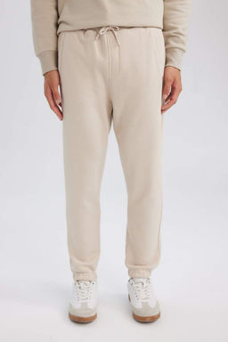 Фланелевые толстые спортивные штаны стандартной посадки с карманами и эластичными штанинами - Defacto фото 5