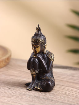 Сувенир «Будда», 6×6×10 см, бронза