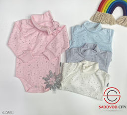 Боди-водолазка из ткани лапша 1 шт