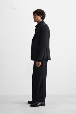 TEXTURED SUIT BLAZER - Zara фото 4