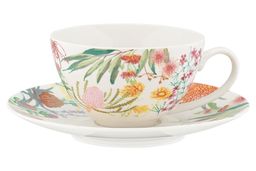 Чашка с блюдцем Цветущий луг, 0,2 л