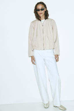 Cazadora bomber con bajo burbuja - H&m фото 4