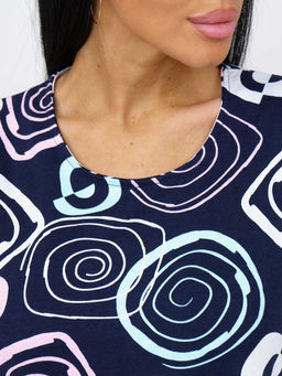 Платье женское, цвет синий