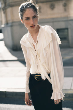 Maxifalda de terciopelo - H&m фото 3