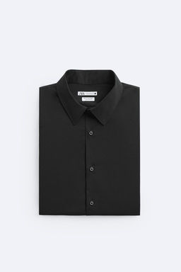 STRETCHY POPLIN SHIRT - Zara фото 9