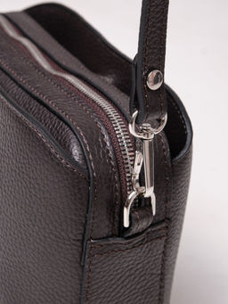 Сумка на плечо кросс-боди Deboro 30848 темно-коричневый