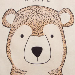 Фартук Этель Be Brave, 40*50 см, 50% п/э, 50% лён  фото 3