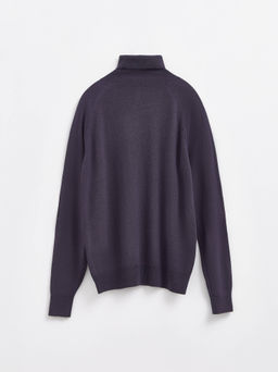 CONTE Джемпер прямого силуэта с воротником-гольфом LDK 210 pine green - Conte elegant фото 4