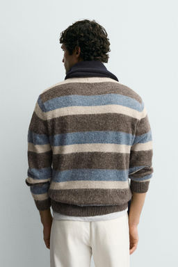 STRIPED TEXTURED JUMPER - Zara фото 3