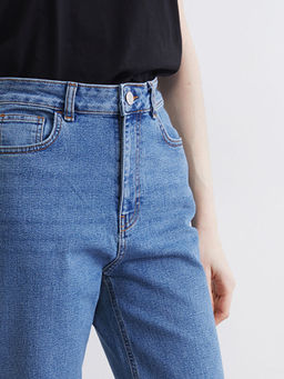 Straight Fit Kad?n Jean Pantolon