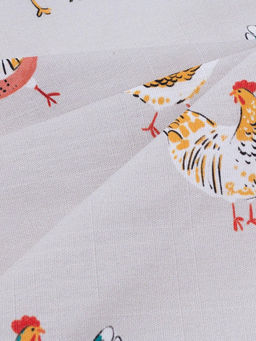 Скатерть пасхальная, Этель Chicken Ranch 220х147 см, 100% хлопок, репс 210 г/м2