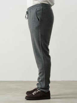 Брюки из кашемира мужские KM150887-E серые