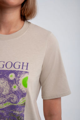 Арт. 31107 Футболка женская 44-52 (5 шт) Цвет:бежевый - Калинка фото 11