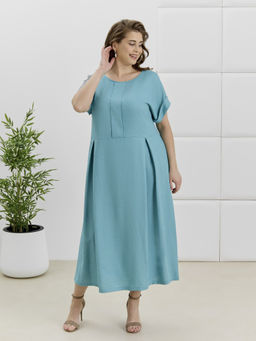 Платье Скарлет из вискозы со льном - Виотекс фото 6