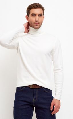 Водолазка F221-15128 white - Fine joyce фото 3