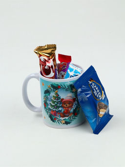 Детский сладкий новогодний подарок Пусть сбудутся мечты: кружка и конфеты, 150 г