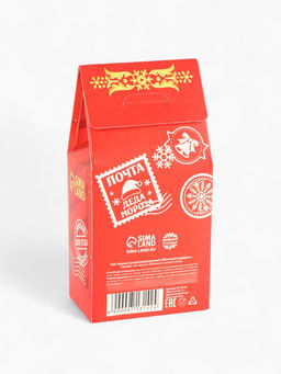 Чай новогодний чёрный Почта, вкус: яблочный штрудель, 50 г