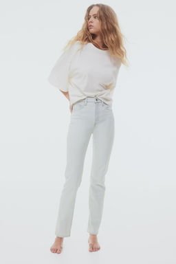 Slim Straight High Jeans - H&m фото 2