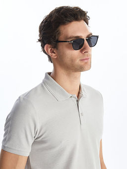 Polo Yaka K?sa Kollu Pike Erkek Ti??rt