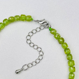 Браслет из Хризолита 17,5 см +