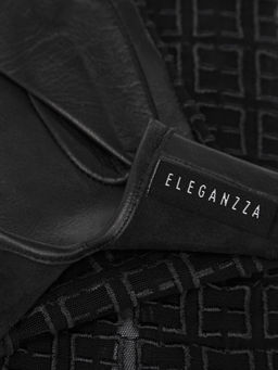 Перчатки женские б/п IS01003 black - Eleganzza фото 4