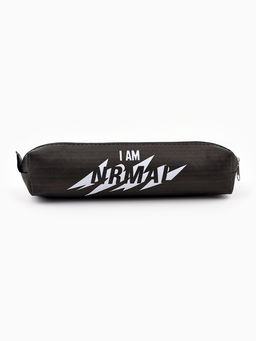 Пенал школьный, искусственная кожа, I AM NRMAL, 19×8×3 см