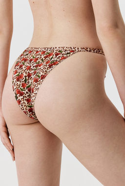 Infinity / Трусы в наборе с поясом для чулок Bless леопардовый принт - Infinity Lingerie фото 7