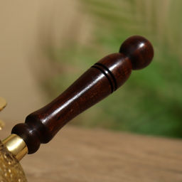 Турка с крышечкой 17х23х10 см, латунь, объем 375 мл