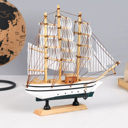 Макет парусного корабля 23х23 см / SH024MP /уп 48/ - Галеонтрейд фото 25