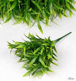 Цена за 2 шт. Зелень искусственная Бамбук 38 см / 149NA-114 /уп 2/150/500/