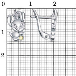 СЕРЬГИ 33813926Д17 - Красная пресня фото 2