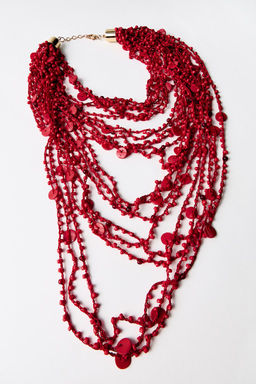 BEADED SEASHELL NECKLACE - Zara фото 6