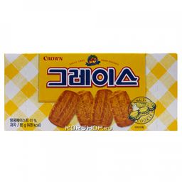 Ореховое печенье Grace Crown, Корея, 85 г Акция