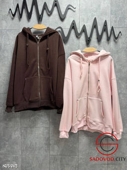 Толстовка на молнии с капюшоном