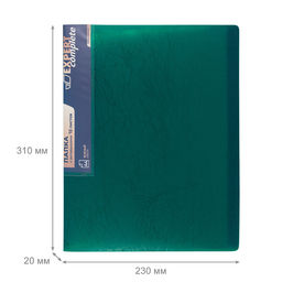 Expert Complete Premier Папка с вкладышами 10 л. A4 600 мкм 20 мм волокно 6 шт. зеленый new ЕС210030003