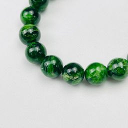 Браслет из камня Хромдиопсид - Радуга самоцветов фото 3