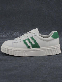 03-YC380-2 BEIGE Кроссовки женские (натуральная кожа)