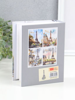 Фотоальбом на 100 фото 10×15 см «Завтрак с видом на Эйфелеву башню», 4.5×12.5×16.5 см