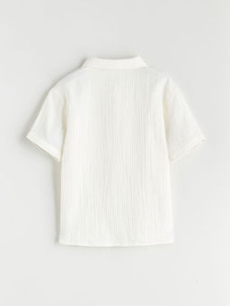 K?sa Kollu Cepli Erkek ?ocuk G?mlek