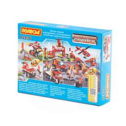 Конструктор Классик Пожарная служба-1.7 (119 элементов) (в коробке) - Полесье фото 10