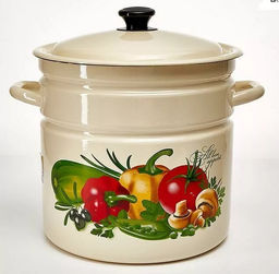 ЭМ_Кастрюля 12,0 л цилиндр (декор), арт 41804-242/6 КМК