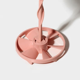 Кувшин для смешивания с венчиком Renga «Спиро», 1.6 л, 11.2×23.5 см, стекло, розовый