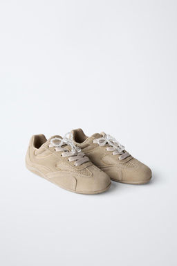 TRAINERS WITH BEADED CLIPS - Zara фото 2