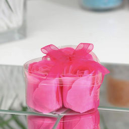 Цена за 2 шт. Мыльные розочки, фуксия, набор 3 шт. - Simaland фото 2