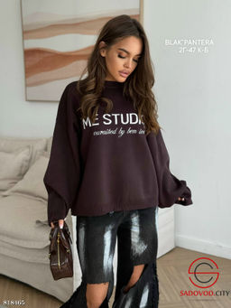 Свитшот женский с надписью - Bruno фото 4