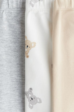Pack de 3 leggings en punto de algod?n - H&m фото 8