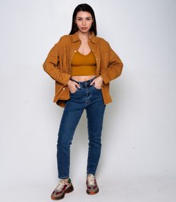 Топ #КТН838, горчичный - Dommod фото 2